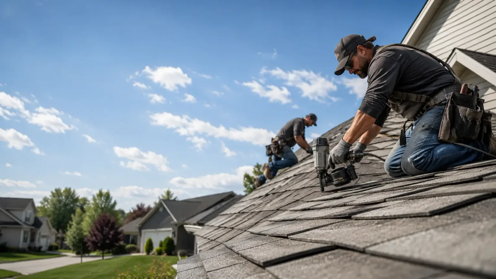Storm Damage Roof Repair in Dibble, OK near me